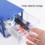 Multifunctional Building Block Type Component Box Storage Box Drawer Type Parts Box Combined Accessory Box, LT-00A L