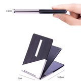 Motor Vehicle Driver License Metal Document Holder, Stripe Black, Stripe Coffee, Stripe Blue, Stripe Gray