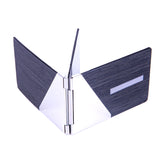 Motor Vehicle Driver License Metal Document Holder, Stripe Black, Stripe Coffee, Stripe Blue, Stripe Gray