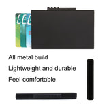 RFID Anti-Theft And Anti-Magnetic Aluminum Alloy Credit Card Case, Red, Blue, Black, Golden, Silver, Gray