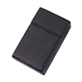 PU Leather Business Portable Cigarette Case, Black, Navy Blue, Light Blue, Gray, Brown /Apricot, Brown