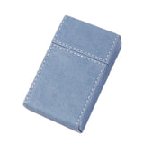 PU Leather Business Portable Cigarette Case, Black, Navy Blue, Light Blue, Gray, Brown /Apricot, Brown