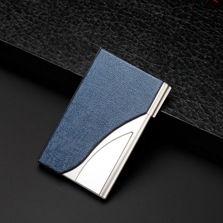 Male And Female Business Large-Capacity Stainless Steel Business Card Case, Oracle Black, Oracle Blue, Oracle Bronze, Oracle Rose, Oracle White, Oracle Gray, Litchi Black, Litchi Purple, Litchi Orange, Litchi Red, Lychee Coffee, Litchi Blue