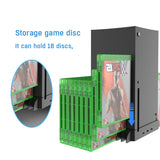 JYS X133 Multi-Function Cooling Base + Game Disc Storage For XBOXSeries X Host, JYS X133