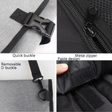 WESSLECO Chef Knife Tool Storage Bag Oxford Cloth Knife Bag, WESSLECO Gray