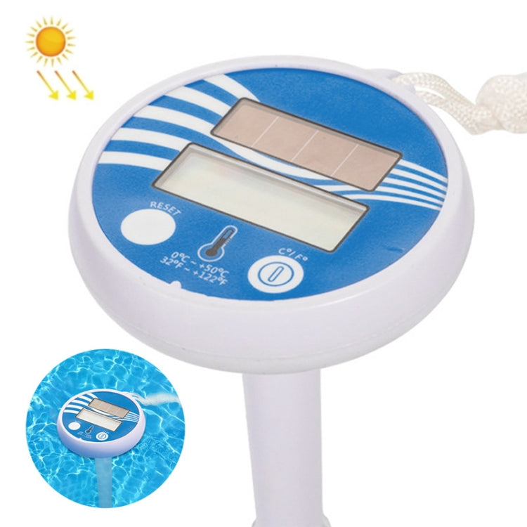BL9057 Solar Swimming Pool Thermometer Swimming Pool Equipment Floating Water Thermometer with Digital Display Function, BL9057 BL9057