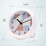 Round Waterproof Wall Clock Kitchen And Bathroom Desktop Clock Ornaments, Round Waterproof Wall Clock