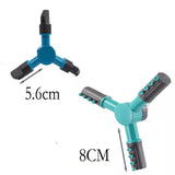 Trampoline 360 Degree Automatic Rotating Sprinkler Gardening Water Toy,Size:, Large (Green), Small (Blue)