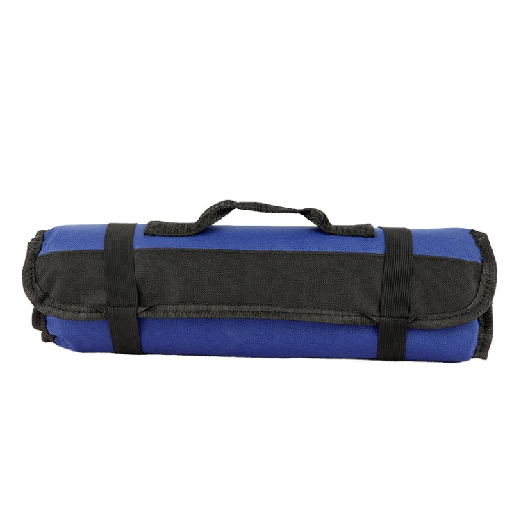 Chef Knife Storage Bag Portable Reel Knife Bag, Black, Blue