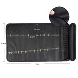 Chef Knife Storage Bag Portable Reel Knife Bag, Black, Blue