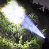 TG-TD009 LED Strong Headlamp Head-Mounted USB Rechargeable Zoom Sensor Headlamp, White Light, Yellow Light