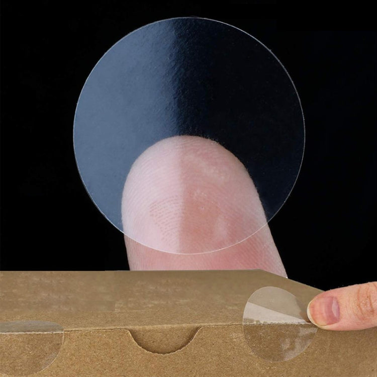 Round Transparent Gift Bag Sealing Sticker Packaging Bag Self-Adhesive Sticker Decoration, 20mm, 25mm, 30mm, 38mm, 50mm