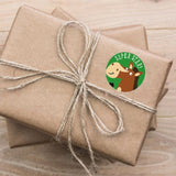 5pcsTeacher Cartoon Pattern Fun Encourage Stationery Stickers Gift Packaging Bag Sealing Stickers, A-252, A-253, A-254, A-255