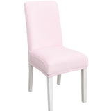 Simple Soft High Elastic Thickening Velvet Semi-Interior Chair Cover Hotel Chair Cover, Coffee Gray, Yellow Green, Wine Red, Navy, Black, Dark Green, White, Peacock Blue, Light Gray, Carbon Gray, Camel, Royal Blue, Beige, Grape Purple, Red, Orange     ...