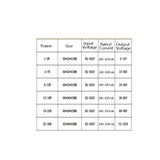 Two-Color Isolation Drive Power Supply 85-265V Wide Pressure Bulb / Downlight / Ceiling Light Drive Power Supply, 3 PCS 1-3W, 3 PCS 4-7W, 2 PCS 8-12W, 2 PCS 12-18W, 18-25W, 25-36W