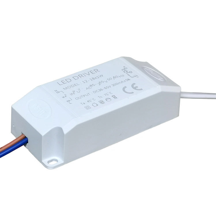 Two-Color Isolation Drive Power Supply 85-265V Wide Pressure Bulb / Downlight / Ceiling Light Drive Power Supply, 3 PCS 1-3W, 3 PCS 4-7W, 2 PCS 8-12W, 2 PCS 12-18W, 18-25W, 25-36W 2 PCS 12-18W