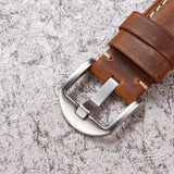 Smart Quick Release Watch Strap Crazy Horse Leather Retro Strap For Samsung Huawei,Size:, 20mm (Dark Brown Black Buckle), 20mm (Deep Brown Silver Buckle), 20mm (Light Brown Black Buckle), 20mm (Light Brown Silver Buckle), 20mm (Black And Black Buckle)...