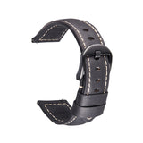 Smart Quick Release Watch Strap Crazy Horse Leather Retro Strap For Samsung Huawei,Size:, 20mm (Dark Brown Black Buckle), 20mm (Deep Brown Silver Buckle), 20mm (Light Brown Black Buckle), 20mm (Light Brown Silver Buckle), 20mm (Black And Black Buckle)...