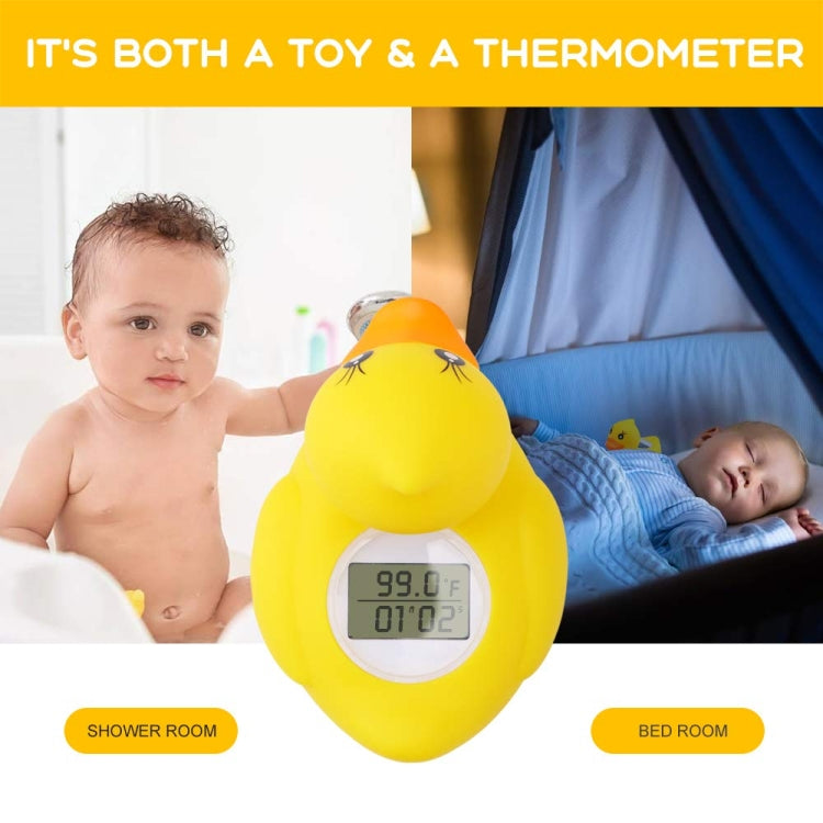 AF-023 Children Bath Thermometer Water Baby Bathing Yellow Duck Water Thermometer, Children Bath Thermometer
