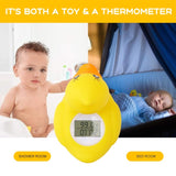 AF-023 Children Bath Thermometer Water Baby Bathing Yellow Duck Water Thermometer, Children Bath Thermometer