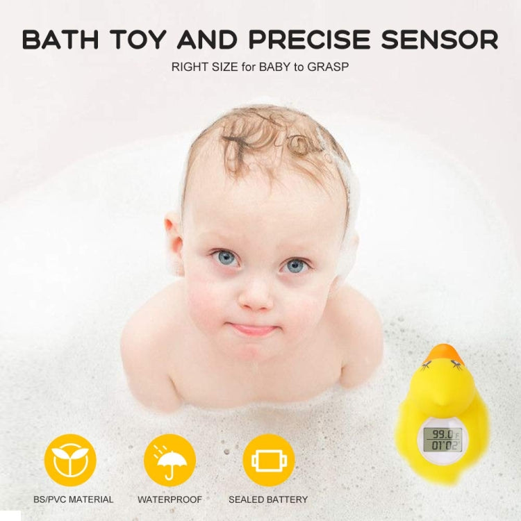 AF-023 Children Bath Thermometer Water Baby Bathing Yellow Duck Water Thermometer, Children Bath Thermometer