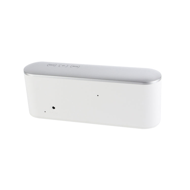 Home LED Mirror Multifunction Electronic Clock Mirror Clock Household Thermometer, Red Word, White Word, Blue Word