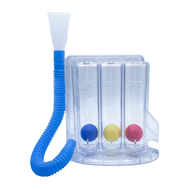 Respiratory Training Device Lung Capacity Training Pulmonary Function Exercise Rehabilitation Device, Three Ball, Single Ball 3000ml, Single Ball 5000ml