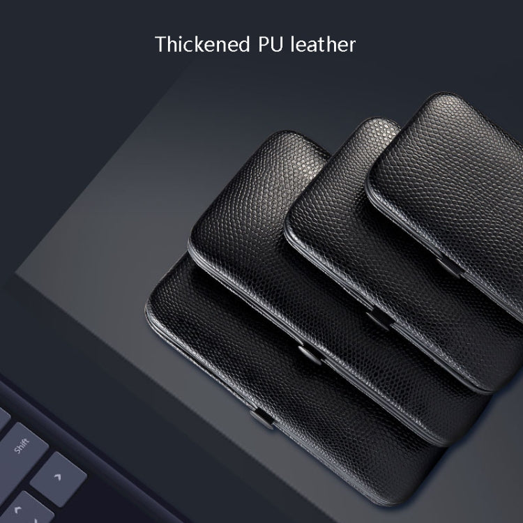 18 In 1 Nail Clippers Home Pedicure and Nail Care Tools, Black Red, Black Yellow