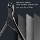 25 PCS / Set Nail Clippers Home Pedicure And Nail Care Tools, Black Red