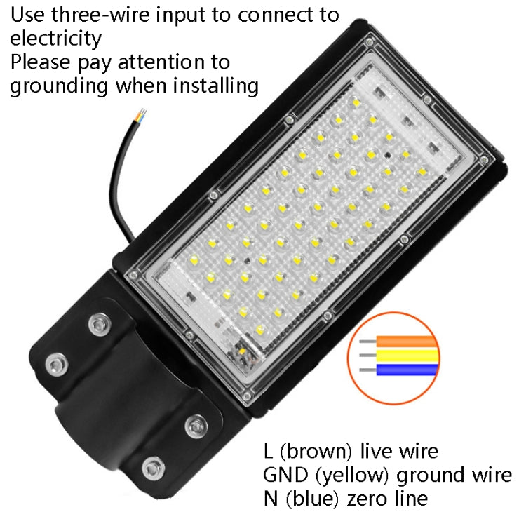 LED Waterproof Road Lighting Courtyard Floodlight, 50W