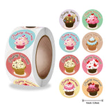 2 Rolls K-86 Cake Baking Handmade Thank You Label Gift Decoration Sealing Sticker, K-86 Sticker