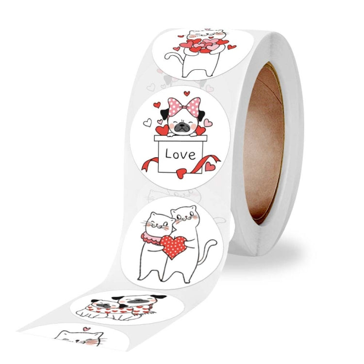 2 Rolls K-92 Animal Seal Sticker Gift Decoration Label, K-92 Sticker