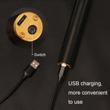 Hollow T-Shaped Steel Head Hair Trimmer USB Charging Carving Electric Hair Clipper, Steel Head (Gradient), Steel Head (Black), Steel Head (Gold), Steel Head (Silver)