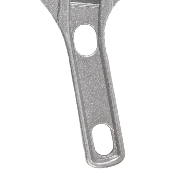 Aluminum Adjustable Large Opening Bathroom Wrench Hardware Tools, No Package Ordinary Version