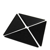 4 PCS/Set Recyclable Anti-Slip Washable Rug Carpet Mat for Home Bath Living Room, Washable Rug
