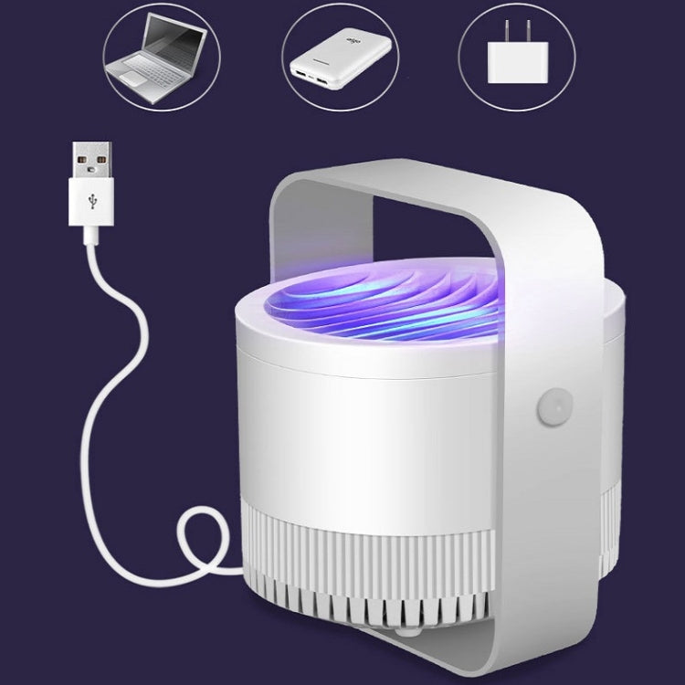 USB Interface Inhalation Type Physical Mosquito Trapping Mosquito Killer, Square Mosquito Lamp, Mounted Mosquito Lamp