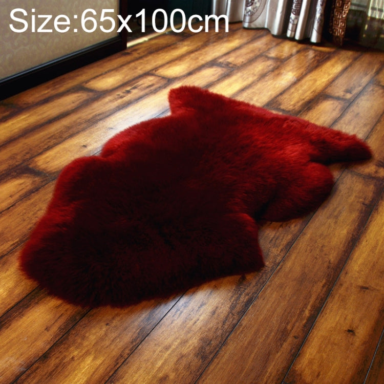Pure Real Wool Sofa Cushion Fur Full Whole Sheepskin Carpet Window Decoration Mat, 60x90cm, 65x100cm, 65x110cm, 80x120cm