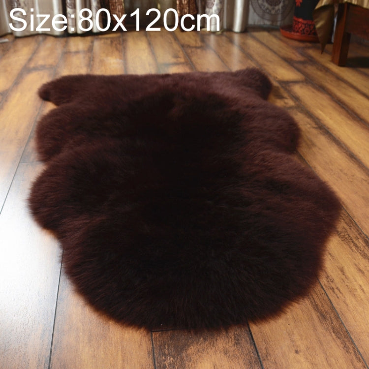 Pure Real Wool Sofa Cushion Fur Full Whole Sheepskin Carpet Window Decoration Mat, 60x90cm, 65x100cm, 65x110cm, 80x120cm