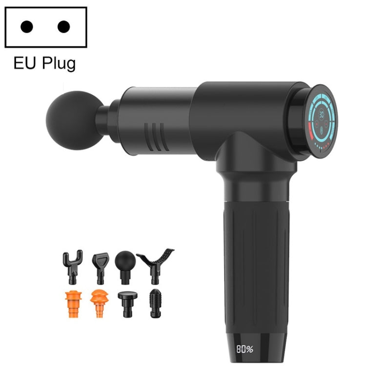 Y10 Fitness Massage Fascia Muscle Vibration Massager, 30 Gears Black, 30 Gears Silver, 30 Gears Carbon Fiber, 30 Gears Bright Gray, 7 Gears Black, 7 Gear Silver, 7 Gears Carbon Fiber, 7 Gears Bright Gray