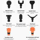 Y10 Fitness Massage Fascia Muscle Vibration Massager, 30 Gears Black, 30 Gears Silver, 30 Gears Carbon Fiber, 30 Gears Bright Gray, 7 Gears Black, 7 Gear Silver, 7 Gears Carbon Fiber, 7 Gears Bright Gray