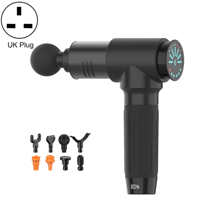 Y10 Fitness Massage Fascia Muscle Vibration Massager, 30 Gears Black, 30 Gears Silver, 30 Gears Carbon Fiber, 30 Gears Bright Gray, 7 Gears Black, 7 Gear Silver, 7 Gears Carbon Fiber, 7 Gears Bright Gray