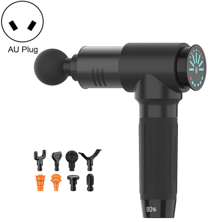 Y10 Fitness Massage Fascia Muscle Vibration Massager, 30 Gears Black, 30 Gears Silver, 30 Gears Carbon Fiber, 30 Gears Bright Gray, 7 Gears Black, 7 Gear Silver, 7 Gears Carbon Fiber, 7 Gears Bright Gray