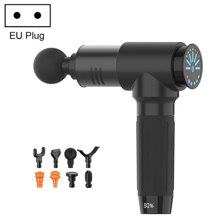 Y10 Fitness Massage Fascia Muscle Vibration Massager, 30 Gears Black, 30 Gears Silver, 30 Gears Carbon Fiber, 30 Gears Bright Gray, 7 Gears Black, 7 Gear Silver, 7 Gears Carbon Fiber, 7 Gears Bright Gray