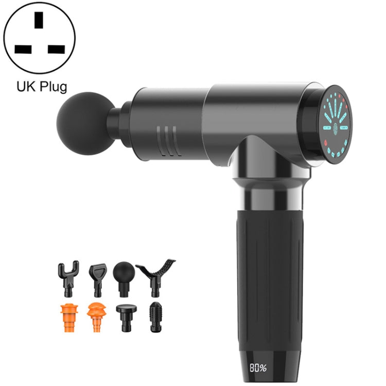 Y10 Fitness Massage Fascia Muscle Vibration Massager, 30 Gears Black, 30 Gears Silver, 30 Gears Carbon Fiber, 30 Gears Bright Gray, 7 Gears Black, 7 Gear Silver, 7 Gears Carbon Fiber, 7 Gears Bright Gray