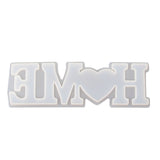 DIY Crystal Epoxy Silicone Letter Mold, Anti-letter MD3300_LOVE Mold, Anti-letter MD3301_HOME Mold, Anti-letter MD3302_Family Mold, Positive Letter MD3313_LOVE Mold, Positive Letter MD3314_HOME Mold, Positive Letter MD3315_FAMILY Mold