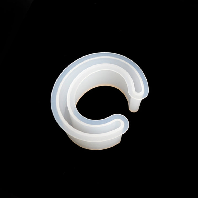 C Type Bracelet Half-Opening Mould DIY Crystal Epoxy Silicone Mould, MD1005