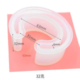 C Type Bracelet Half-Opening Mould DIY Crystal Epoxy Silicone Mould, MD1005