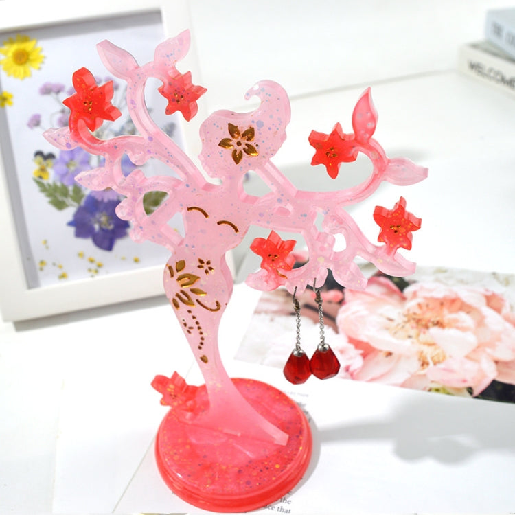 Jewelry Storage Rack Mold DIY Ornaments Epoxy Mold, MD3717+MD3718