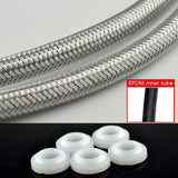 Weave Stainless Steel Flexible Plumbing Pipes Cold Hot Mixer Faucet Water Pipe Hoses High Pressure Inlet Pipe, 40cm 1.8cm Copper Rod, 50cm 1.8cm Copper Rod, 60cm 1.8cm Copper Rod, 70cm 1.8cm Copper Rod, 80cm 1.8cm Copper Rod, 100cm 1.8cm Copper Rod   ...