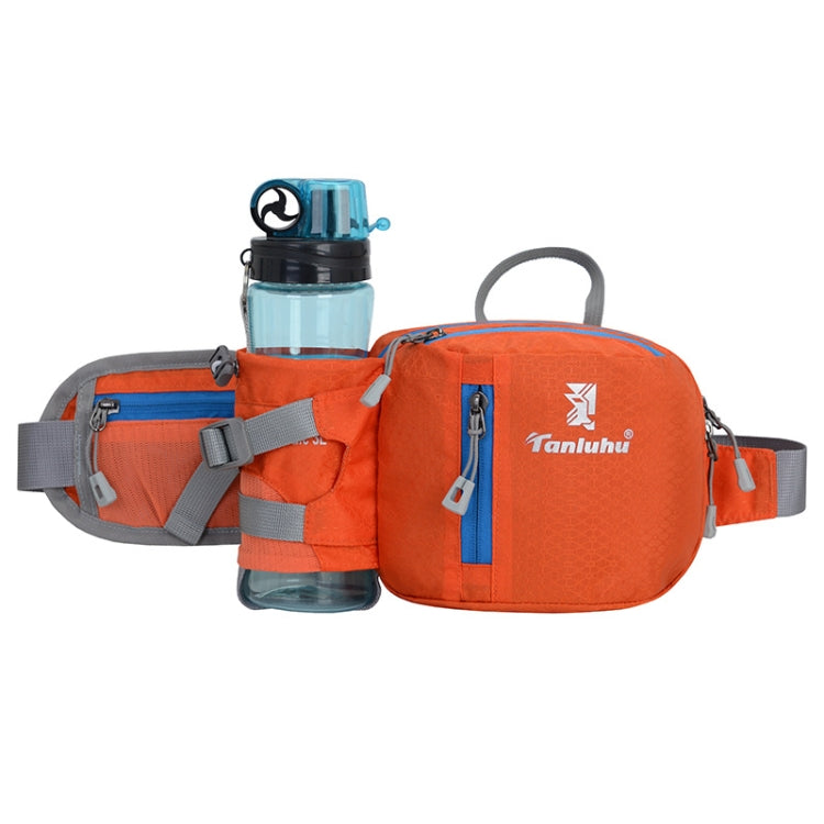 Tanluhu FK389 Outdoor Sports Waist Bag Multi-Purpose Running Water Bottle Bag Riding Carrying Case, 2L 2L Orange